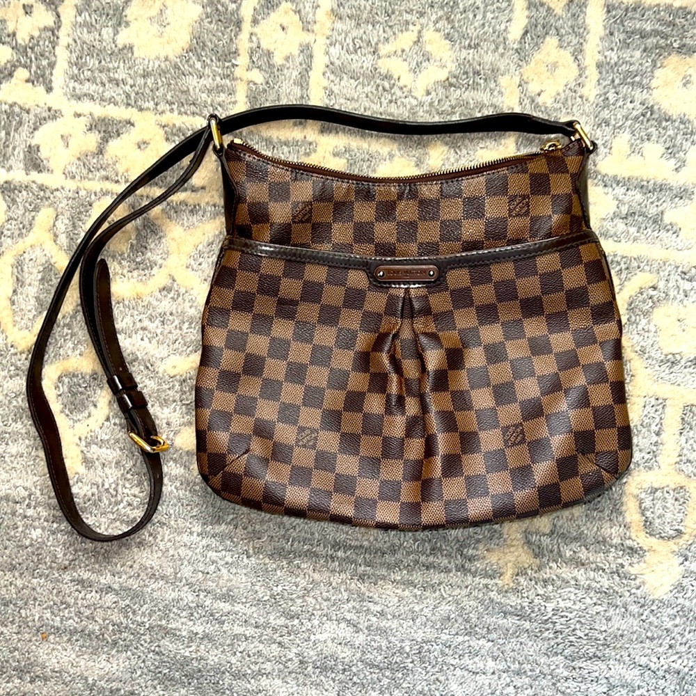 Louis Vuitton Brown Checkered Crossbody Bag